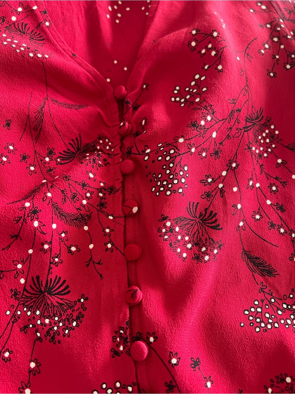 Madewell Daylight Top in Windswept Floral size 6 - Picture 12 of 12